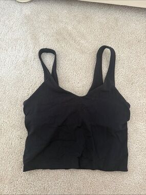 lululemon athletica Black Tank Top